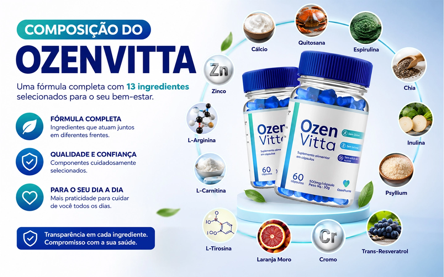 Ozenvitta Composição