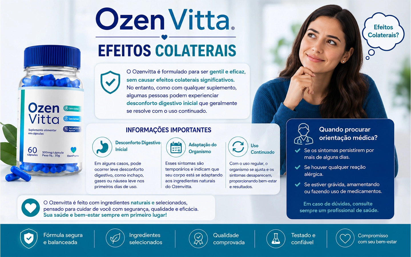 Ozenvitta Efeitos Colaterais