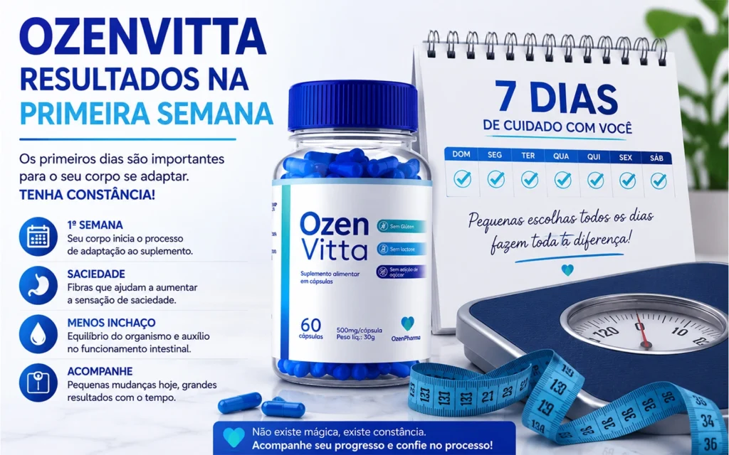 Ozenvitta Resultados na Primeira Semana