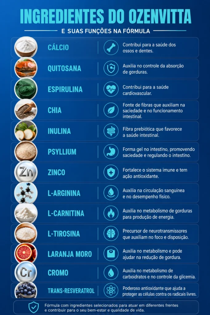 composição do Ozenvitta
